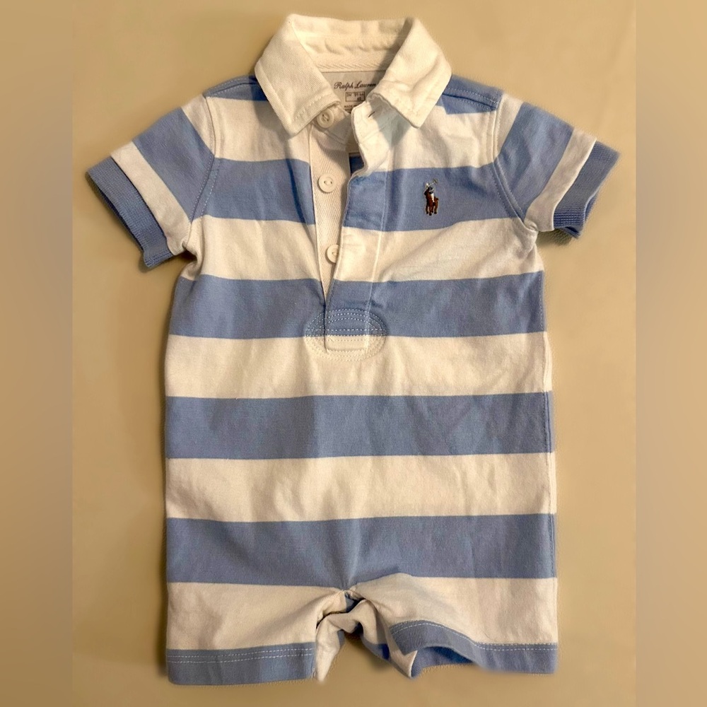 Ralph Lauren Polo Romper 3M